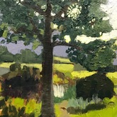 Â©Tracy Algar, Wandelpad #2. Oil on canvas, 30 x 20 cm