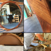 Blackwood round beveled edge mirror - M + S Designs - Xplorioâ„¢ Gansbaai