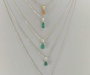 Emerald and Citrine Necklaces
