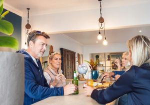 Honesty BarÂ Overlooking the Ocean