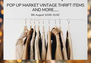 9 August 2022: Pop-up Vintage Thrift Market