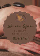 Open: Sunday, 10 July 2022