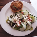Quiche with Side Salad - Stoep CafÃ© - Xplorioâ„¢ Kleinmond