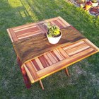 Restored Teak Outdoor Table - New Life Woodwork - Xplorioâ„¢ Gansbaai