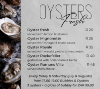 Oyster Bar - FreshÂ Oysters Daily