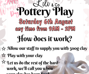6 August 2022: Pottery Play