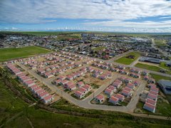 Aerial Photo of Bredasdorp Featuring the Parkview HousingÂ Development