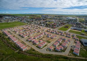 Aerial Photo of Bredasdorp Featuring the Parkview HousingÂ Development
