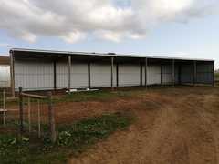 30x7 Meter Wooden and Steel Veranda in Bredasdorp