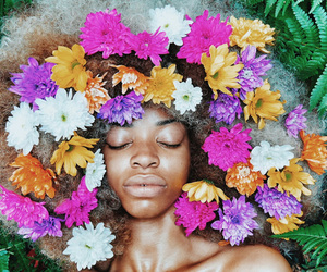 Her Words Waters Flowers