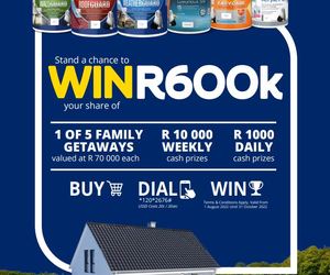 WIN your share of R600K in cash and prizes!