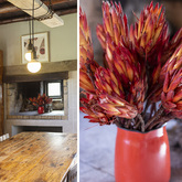 Light Cottage Farm Style Kitchen - Beloftebos Farm Cottages - Xplorioâ„¢ Stanford