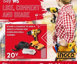 WIN aÂ Cordless Drill Kit