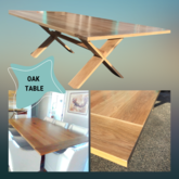 Oak Table - M + S Designs - Xplorioâ„¢ Gansbaai