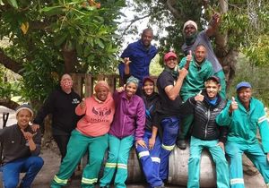 The Amazing Caledon Wildflower Garden Gardening Team