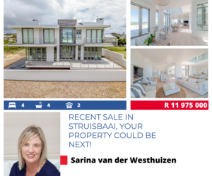 Home Sold in Struisbaai by Sarina van der Westhuizen