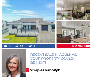 Home Sold in Agulhas by Strepies van Wyk