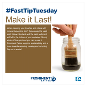 #FastTipTuesday: Re-useÂ Mineral Turpentine