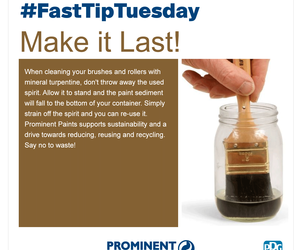 #FastTipTuesday: Re-useÂ Mineral Turpentine
