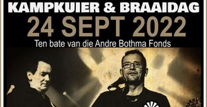 24 September 2022: Andre Bothma Fundraiser (Camping and Braai Day)