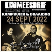 24 September 2022: Andre Bothma Fundraiser (Camping and Braai Day)