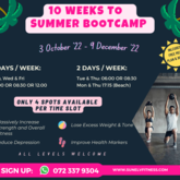 10 Weeks To Summer Bootcamp - Sunel V Fitness - Xplorioâ„¢ Kleinmond