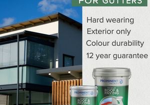 Prominent Paints: Roof and Paving