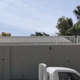 White PVC Fence - The Beach House Hub - Xplorioâ„¢ L'Agulhas