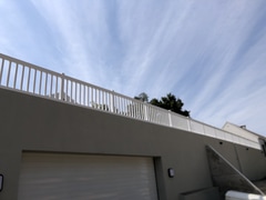 White PVC Fence