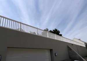 White PVC Fence