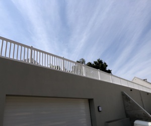 White PVC Fence