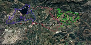 Routes and Elevation 3 - Trail's End - Xplorioâ„¢ Grabouw