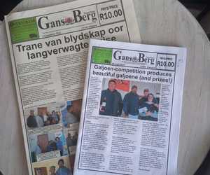 Geen keer meer aan Gans-Berg Nuus