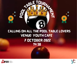 7 October 2022: Pool Table Tournament