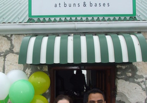 The Beer Garden at Buns and Bases