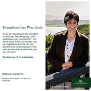 KomplimentÃªre Waardasie /Â Complimentary Valuation byÂ Delecia Louwrens