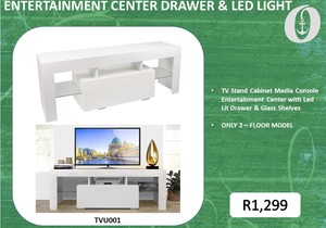 New: Entertainment Center Drawer and LED Light