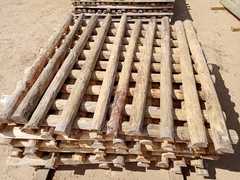 Affordable Fencing:Â Untreated Split Poles