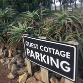 Free parking next to cottage