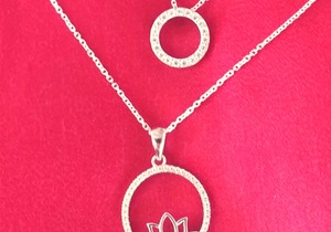 Protea Sterling Silver Necklace