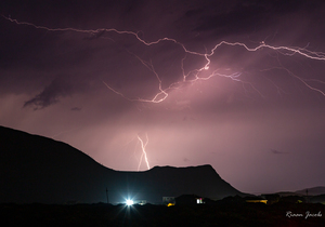 Donderweer en Weerligstrale
