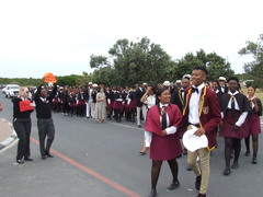 Gansbaai Academiaâ€™s Yearly Valediction Walk: Grade 12â€™s 2022