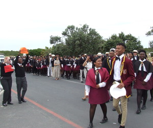 Gansbaai Academiaâ€™s Yearly Valediction Walk: Grade 12â€™s 2022