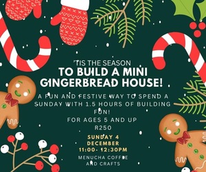 4 December 2022:Â Mini Gingerbread House Building