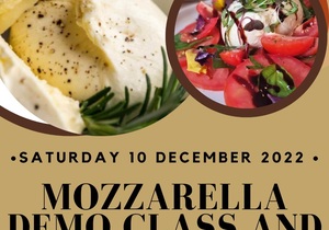 10 December 2022: Mozzarella Demo Class and Lunch