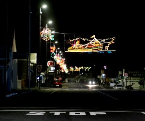 Gansbaai Christmas Street Lights Switch-on
