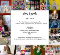 Every Saturday: Art Spark -Â Creative Painting and Crafts
