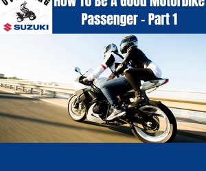 Trevors #TipTuesday - How To Be A Good Motorbike Passenger Part 1
