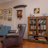Main Lounge Library - Saxon Lodge - Xplorioâ„¢ Gansbaai 