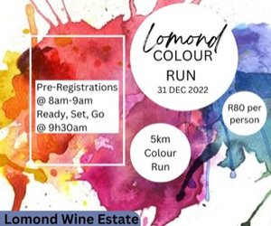 31 December 2022: Lomond Colour Run